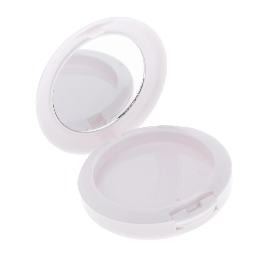 Women Makeup Cosmetics Pressed Powder Case DIY Blush Concealer Storage Box