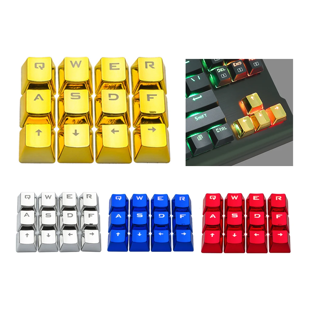 PBT Keycap for Cherry MX Mechanical Keyboard WASD Buttons With Key Puller