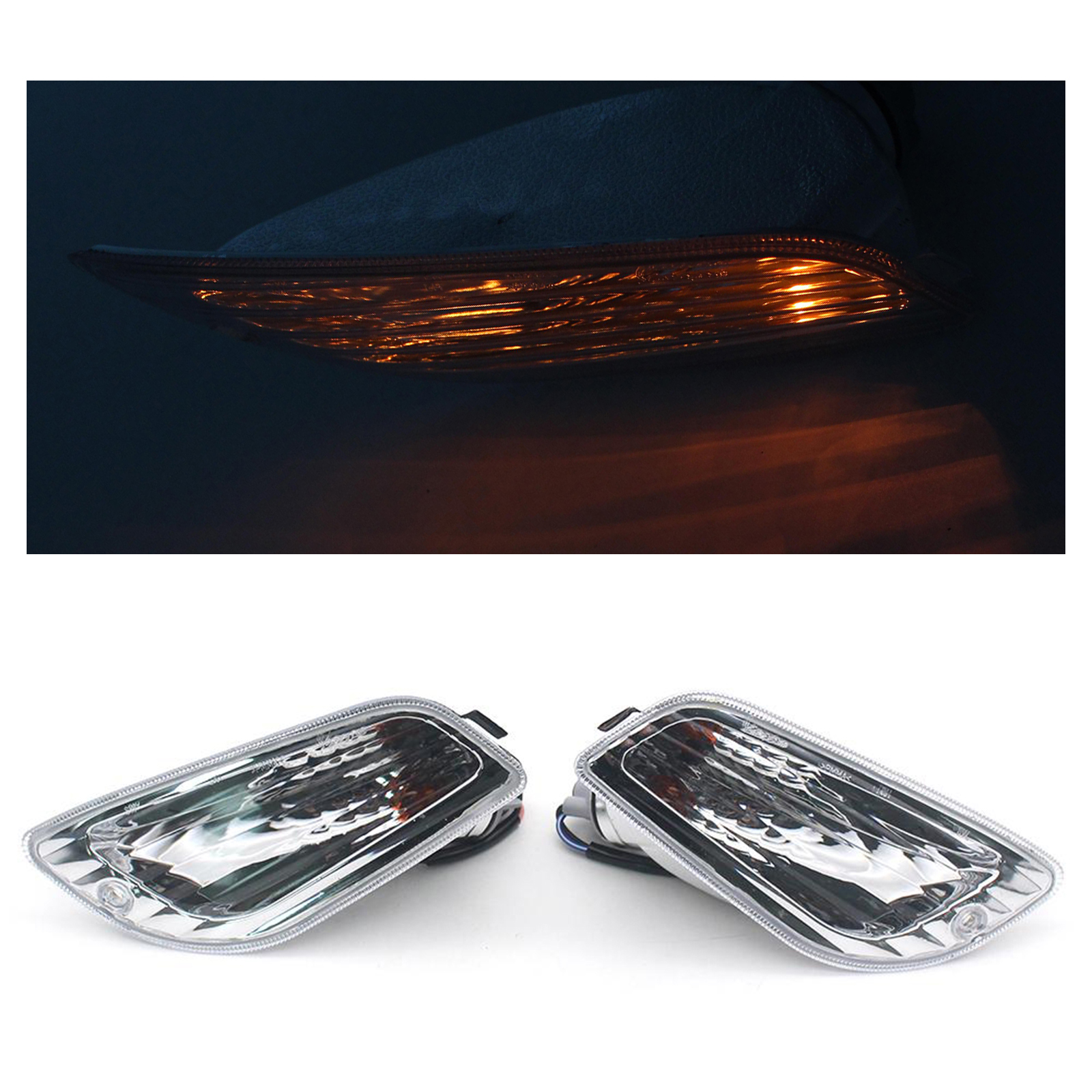 Front Turn Signal Light Lamp Universal For Vespa LX 50 125 150 Accessories