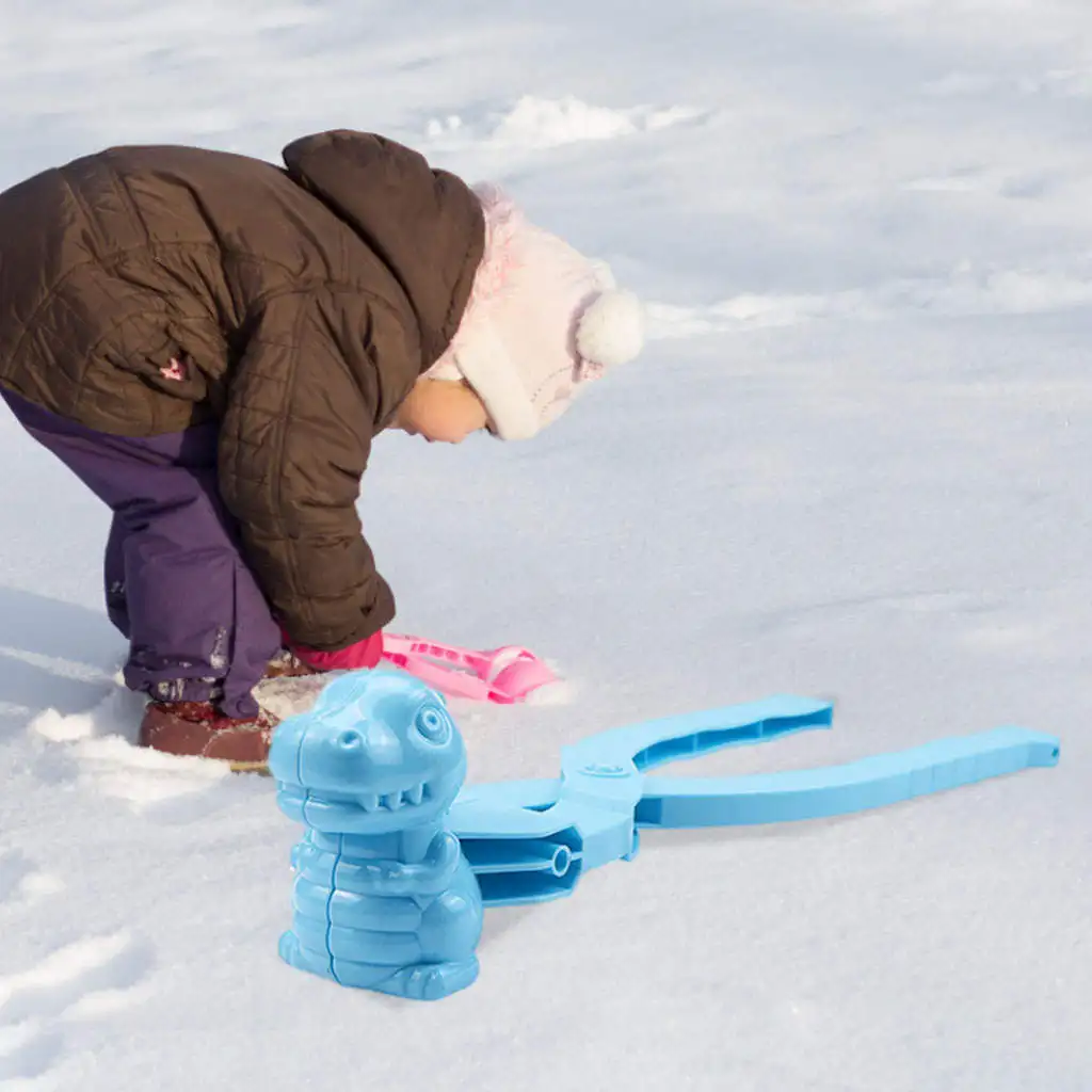 Creative Large Bear Shaped Snow Snowball Maker Kids Snow Toys Tool Snow Ball Winter Beach Outdoor Toy Game