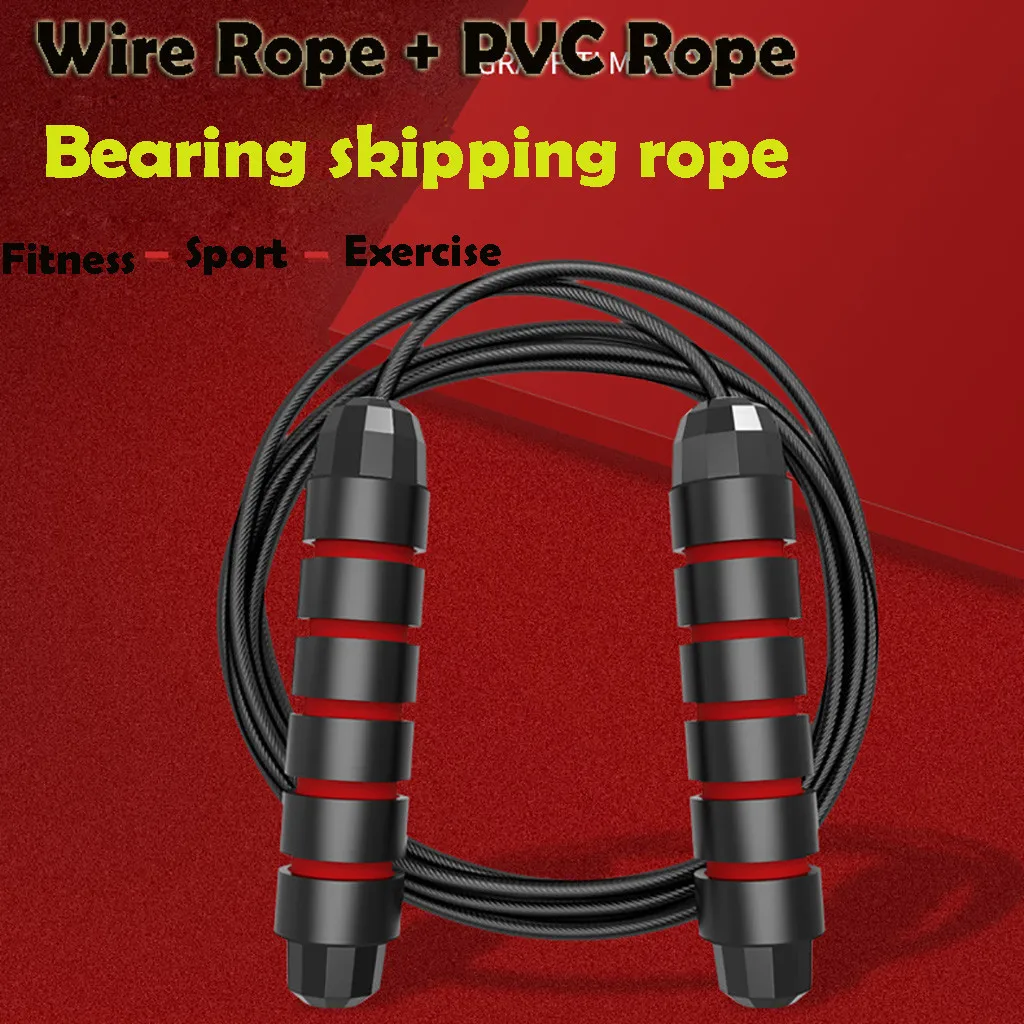 3m Bearing Jump Ropejumping Rope Speed Cuerda Para Saltar Equipments Skipping Adjustable high quality Skipping Rope #40