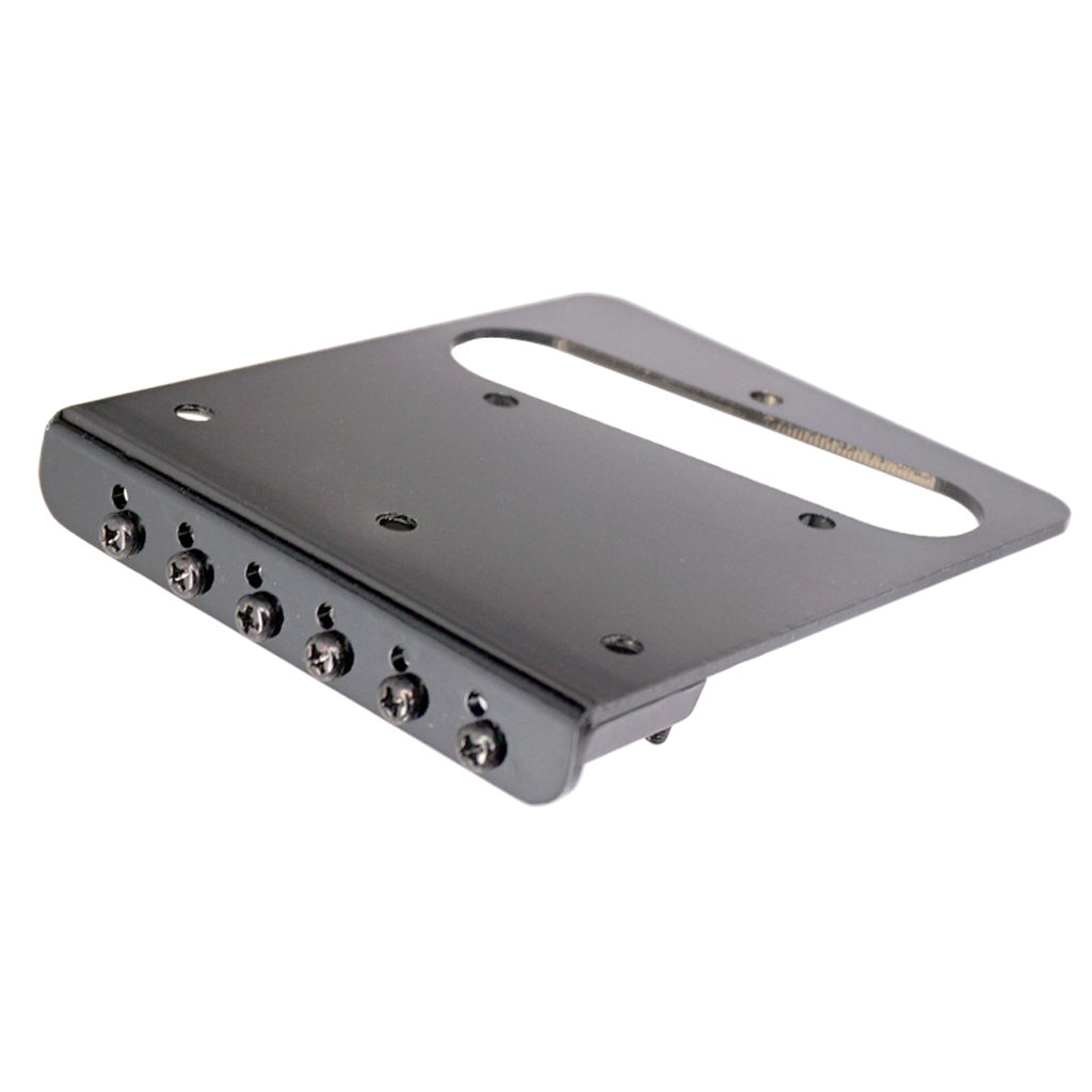 4-Hole 6-Saddle Guitar Bridge Alloy for Fender caster  Style Guitar