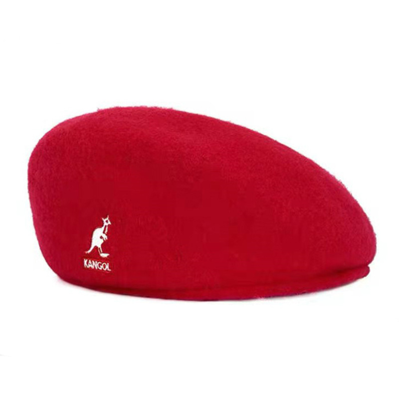 red kangol beret