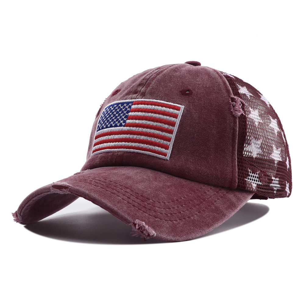 2022 New American Flag Mesh Baseball 