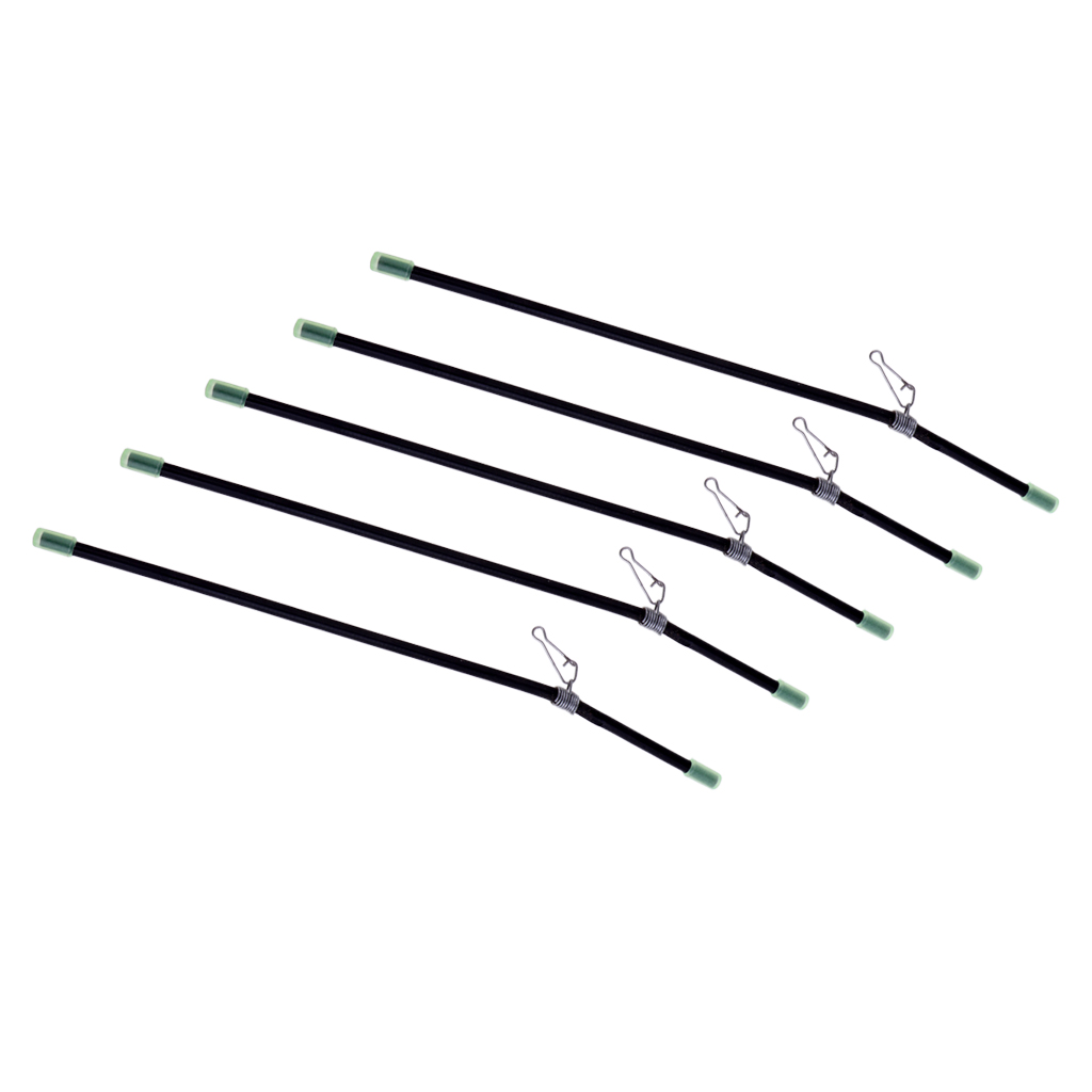 5 PCS Anti Feeder Leger Booms with Snap Link sea Fishing 15/20/22cm Fishing Tools keeping the Lure Away From The Weights