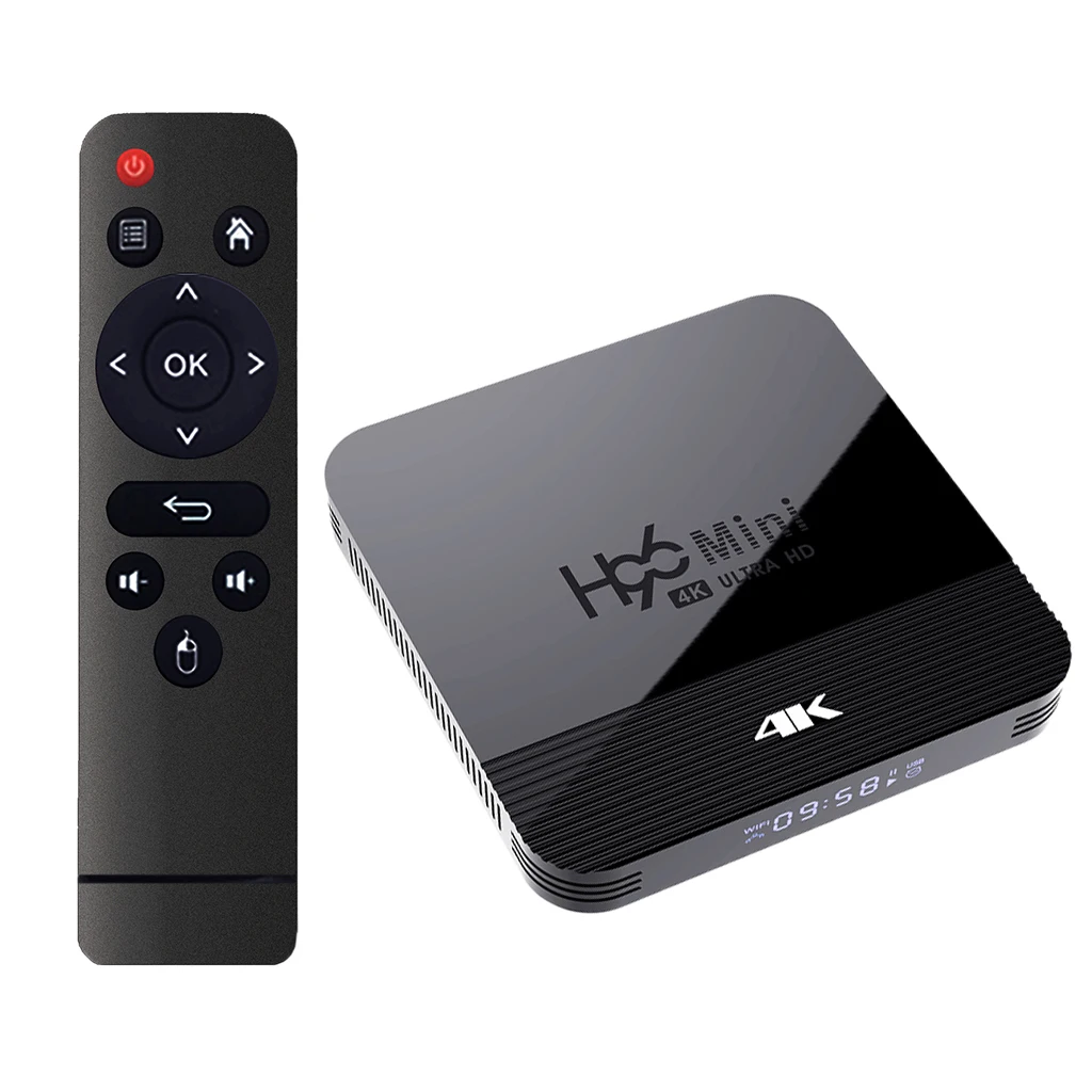 TV Box Android 9.0 H96 Mini H8 RK3228A 2.4G/5G WIFI Set Top Box 2+16GB EU