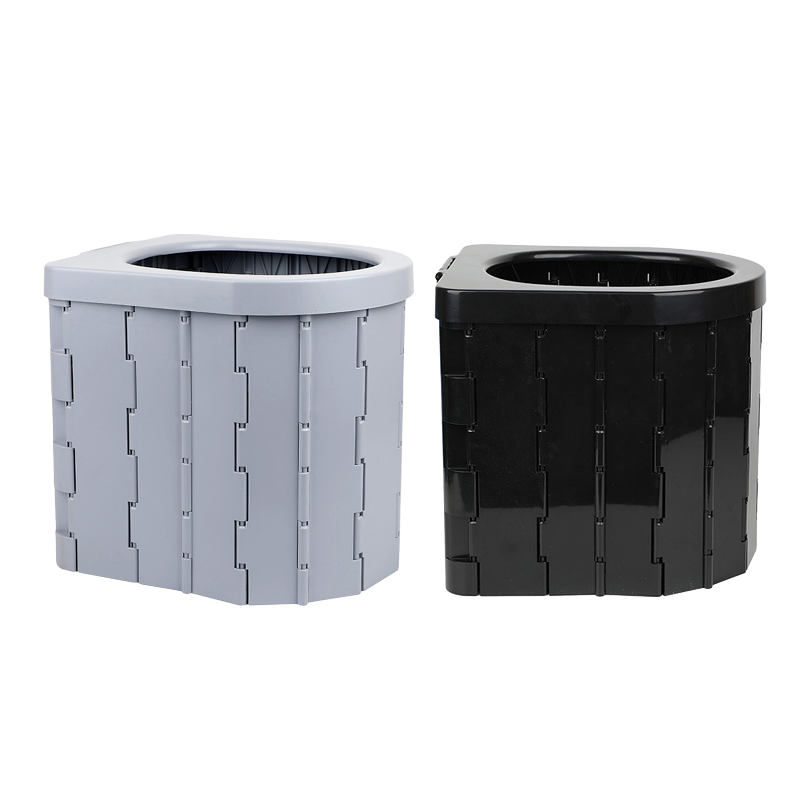 Outdoor Portable Toilet Folding Travel Commode Toilet Seat ABS Plastic Car Multiple Function Toilet Home Storage Stool