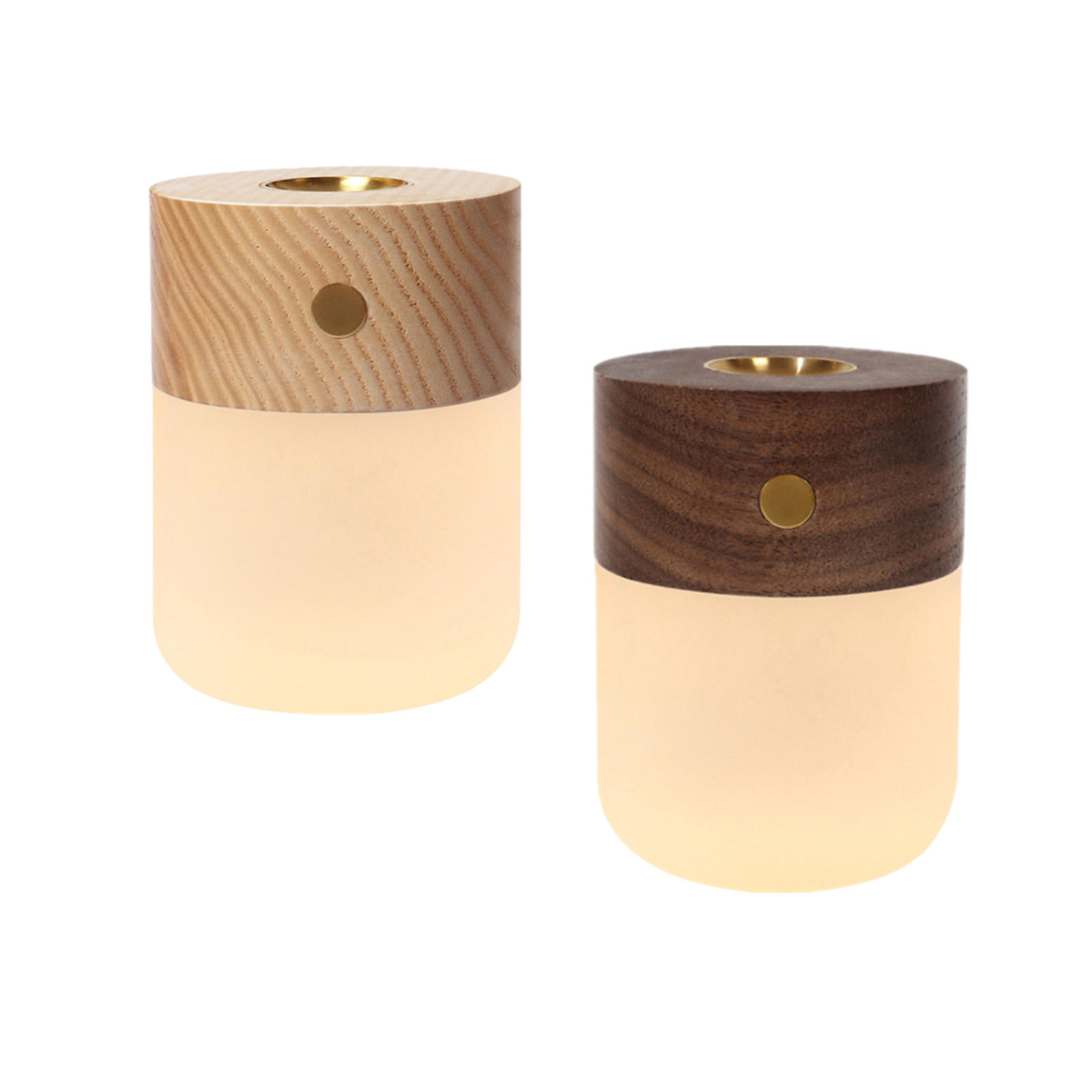 Portable Aroma Night Light USB Dimmable Rechargeable Essential Oil Burner Bedside Lamp for Living Room Dorm Baby Room Bedroom