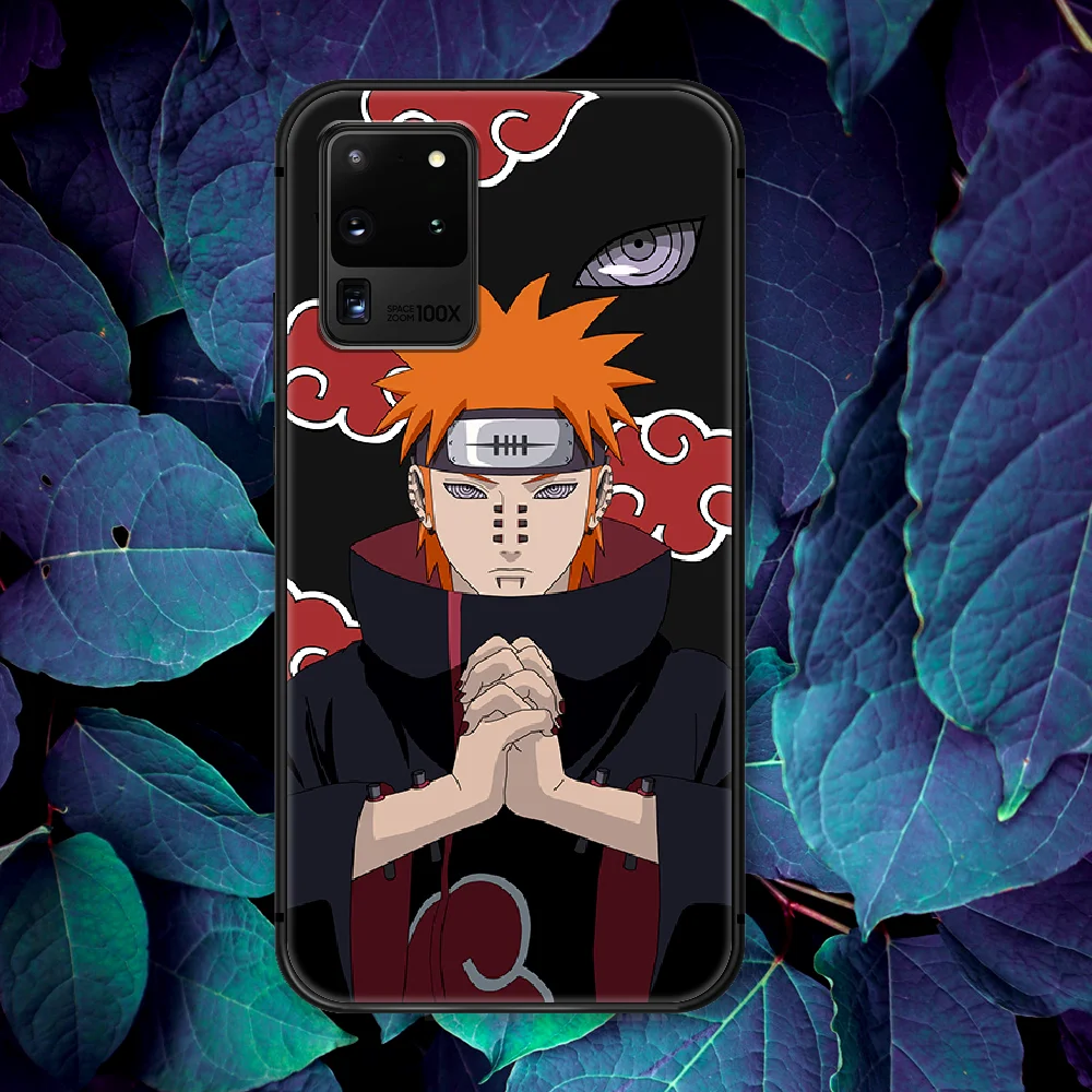 Akatsuki Itachi Madara Pain Anime Phone Case For Samsung Galaxy Note S 8 9  10 20 Plus E Lite Uitra black Etui Fashion Cell|Phone Case & Covers| -  AliExpress