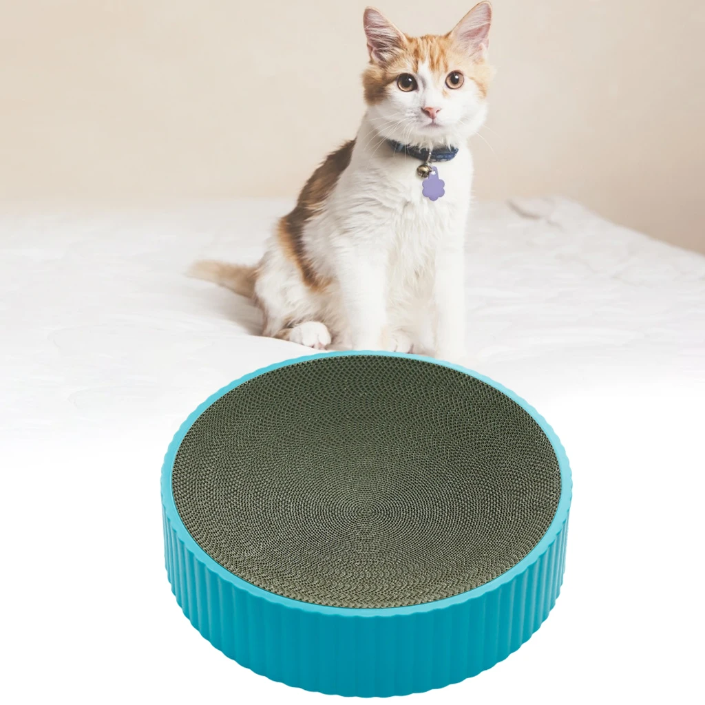 Bowl-Shaped Cat Scratcher Corrugated Delicate Cat Playing Grinding Claw Toys Kitten Replaceable Core Bed Lounge