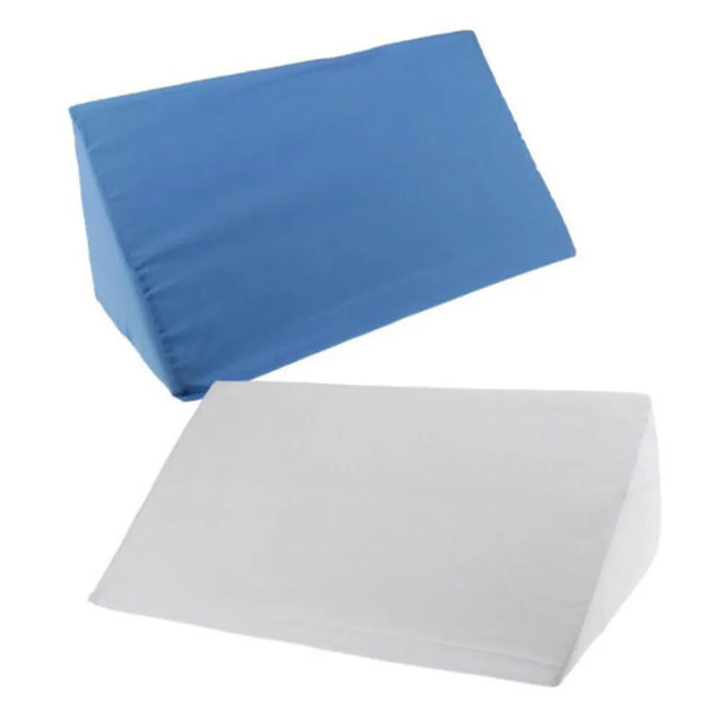 Orthopedic Acid Reflux Bed Wedge Pillow Sponge Cotton Back Leg Elevation Cushion Pad Bedding Pillow Paralyzed Patients Care