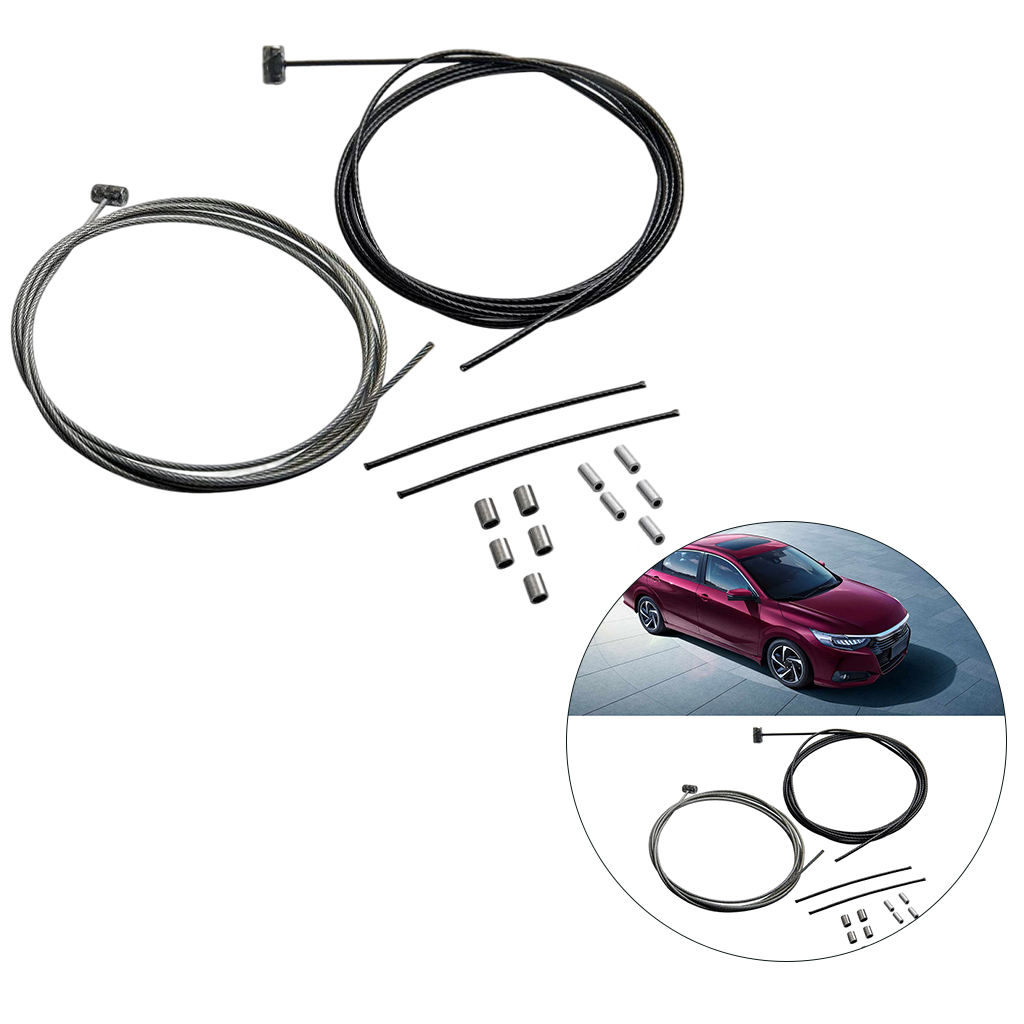 Sliding Door Cable Repair Kit L&R Side Metal for Honda Replacement Parts Accessories 72050-TK8-A12