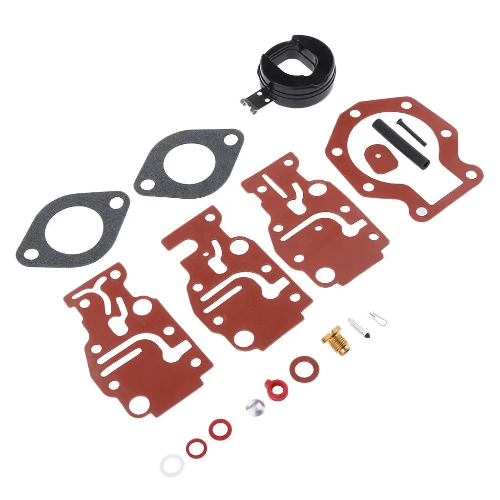 Aquiver Auto Parts New Carburetor Carb Repair Rebuild Kit for Johnson/Evinrude 439073 0439073