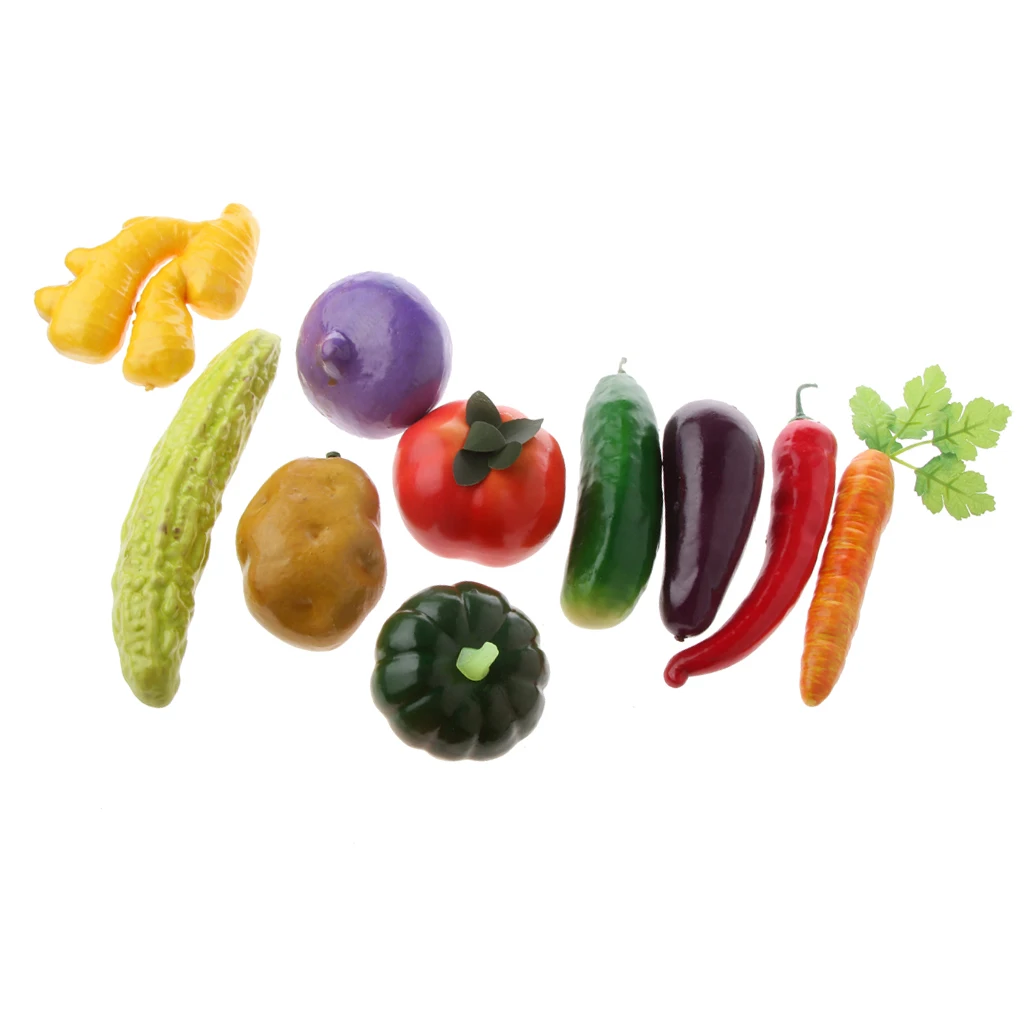 Realistic Artificial Vegetable Model Imitation Fake Food for Cabinet Display