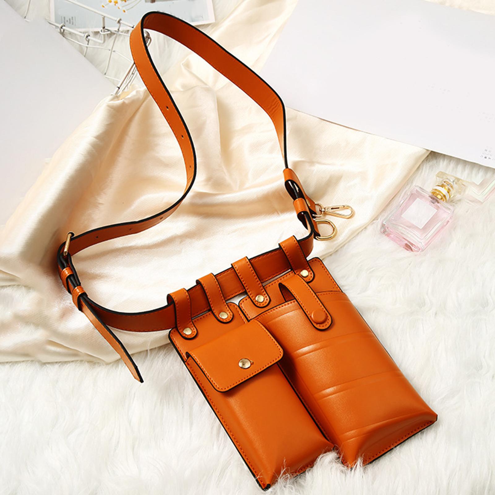 Women Waist Pack Leather Fanny Pack Luxury Women Belt Bag Crossbody Bags For Women Casual Chest Pack Female Purse Phone Pouch
