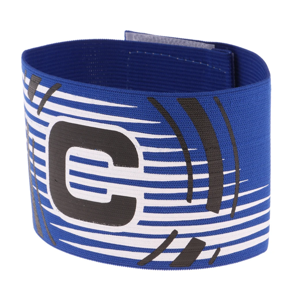 Adjustable Captain Armband Soccer Football Rugby Arm Bands for Youth and Adult,Anti-drop Design