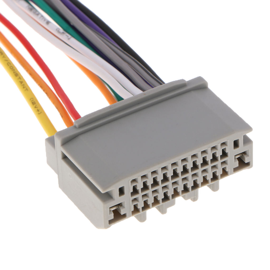 Car Stereo CD Player Wiring Harness Wire Cable Female Plug Car Audio Wiring Harness kit for Jeep for Wrangler 146x40x14mm