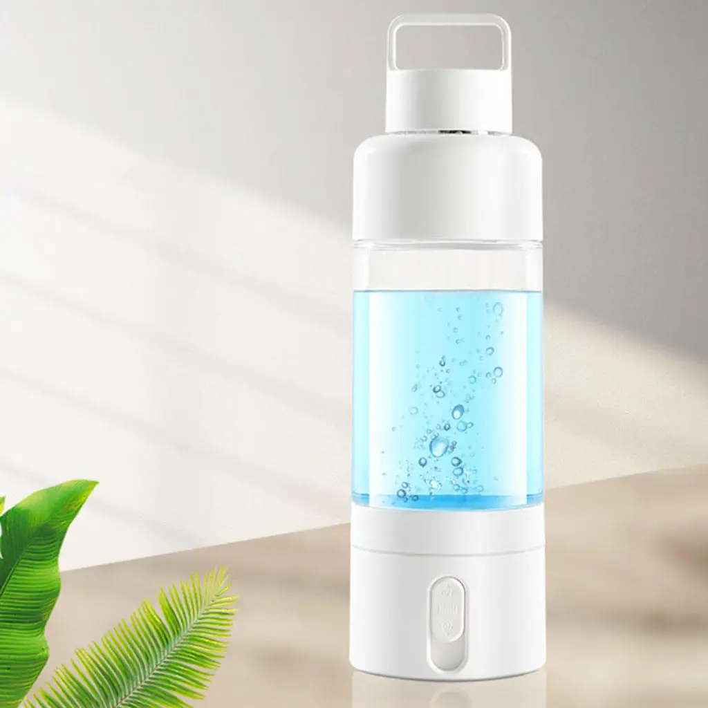 600ml Hydrogen Rich Water Cup Ionizer Generator Antioxidants Hydrogen Bottle USB Charging