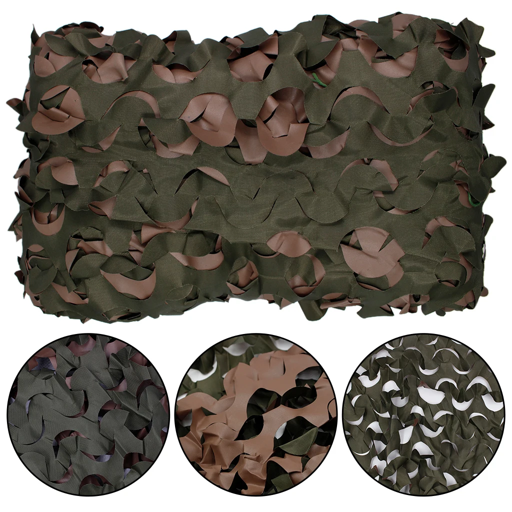 Camouflage Net Camo Netting Christmas Decoration Sun Shade Party Camping Desert Jungle Hunting Shooting Blind Hide Camo Net
