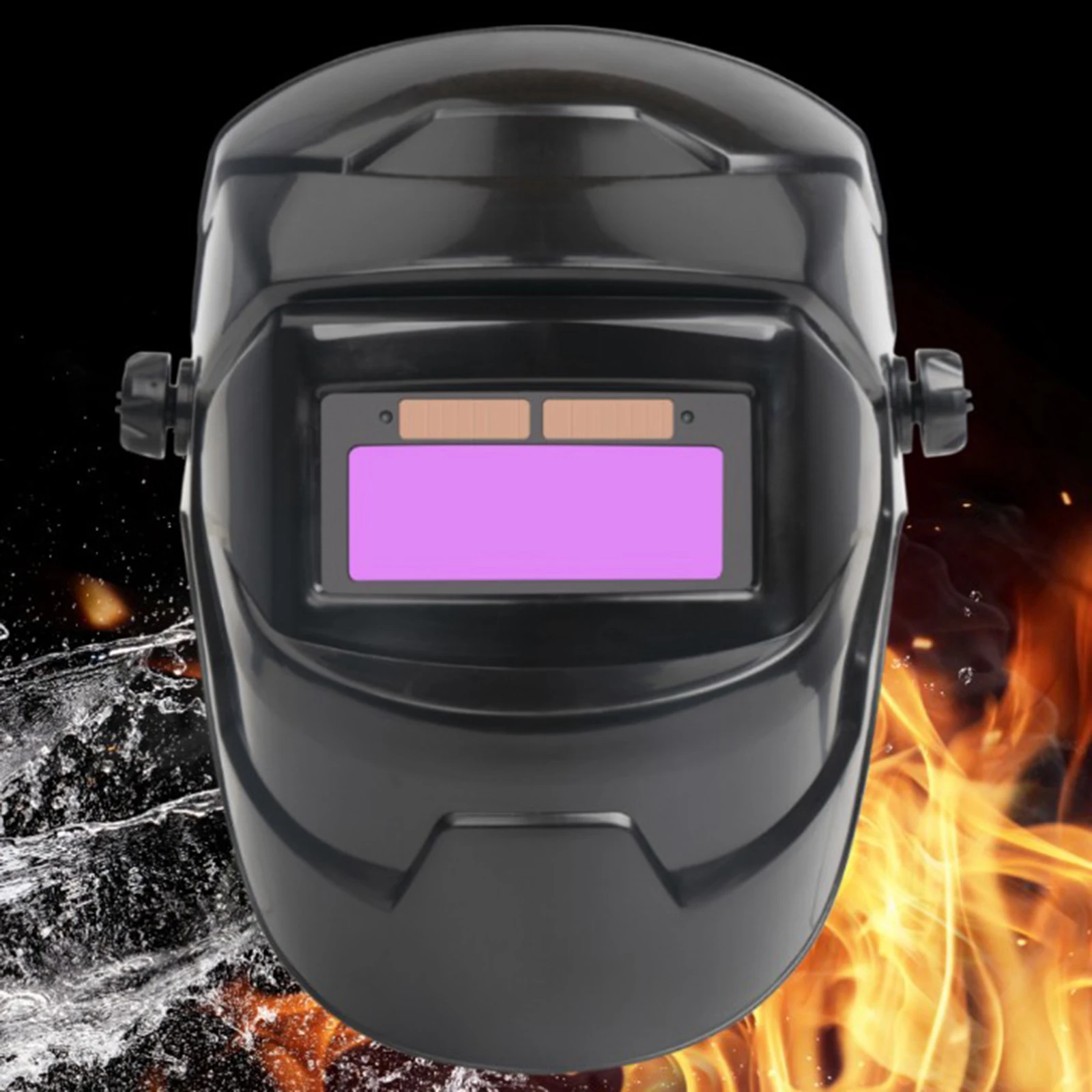 Máscara de soldadura automática casco ajustable modelo frontal