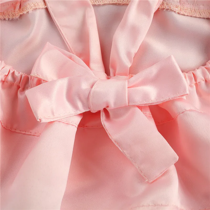 Princess Summer Infant Baby Girls Rompers Newborn Baby Girls Appliques Flower Jumpsuits Ruffles Backless Toddler Baby Clothing Baby Bodysuits expensive