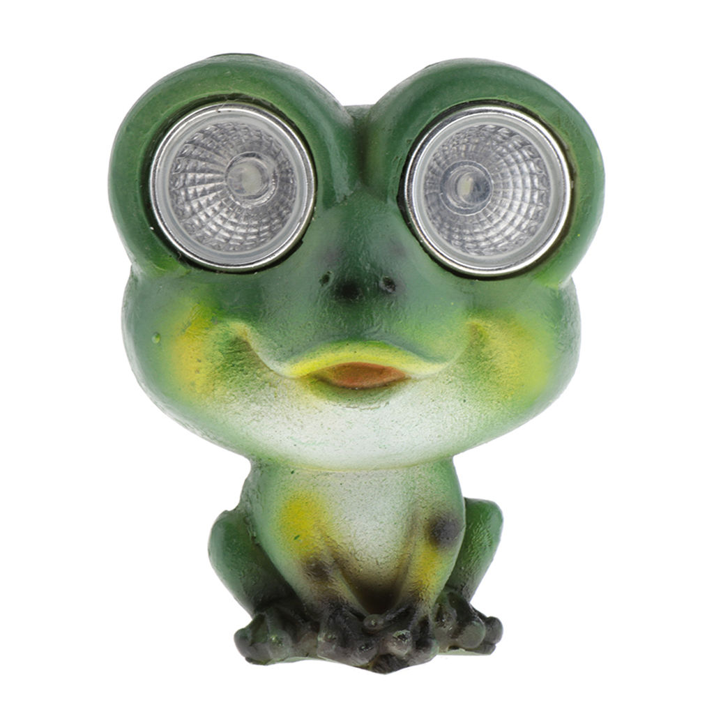 frog solar lights