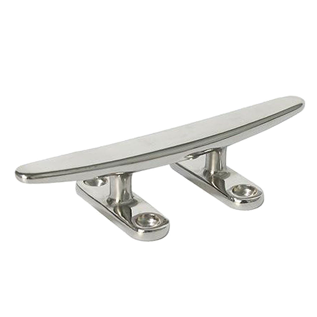 8 inch 316 Stainless Steel Boat Dock Cleat Anti-Corrosion Well Polished for Rope tie