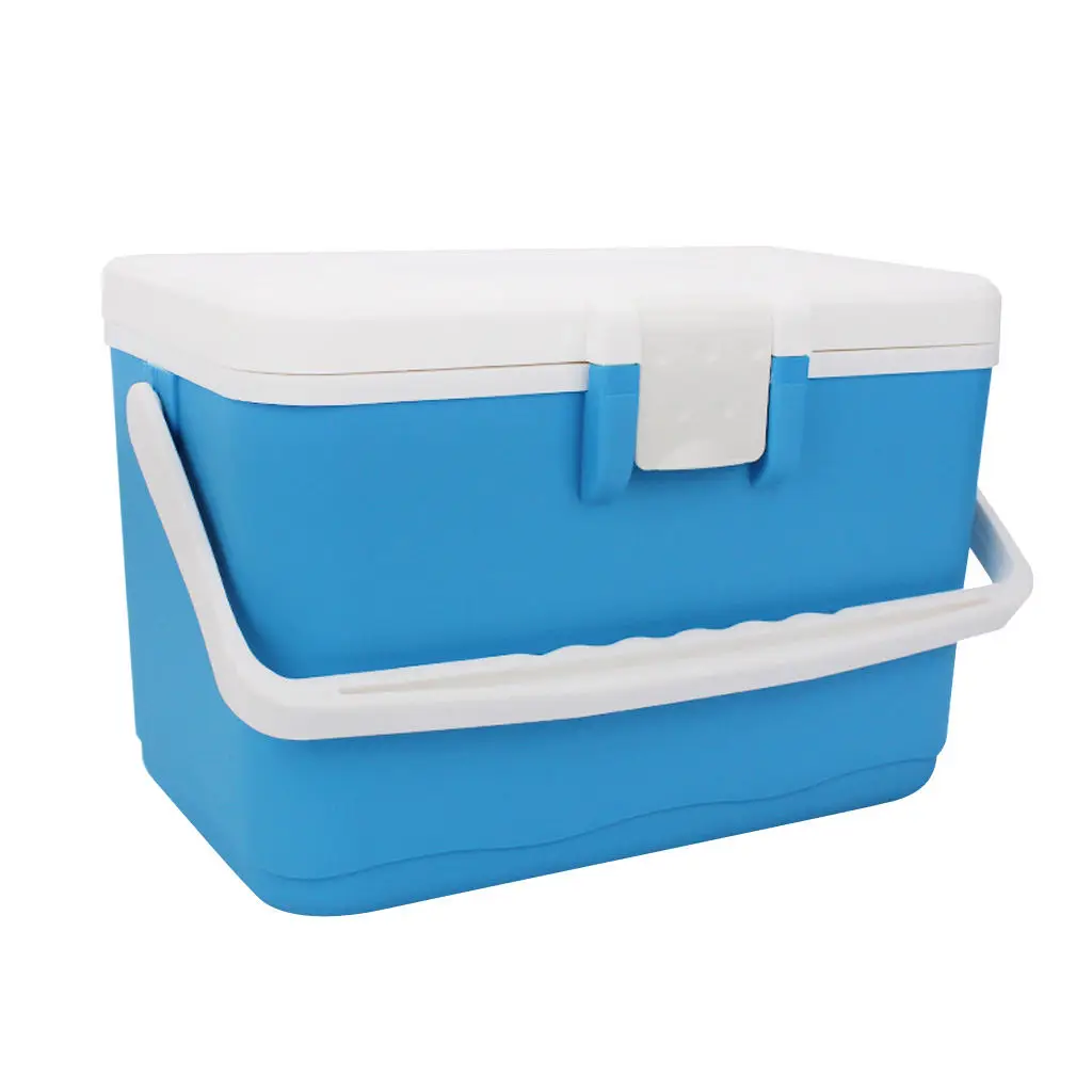 8L Portable CoolBox Insulated Cooler Ice Food Drinks For Travel Outdoor Camp