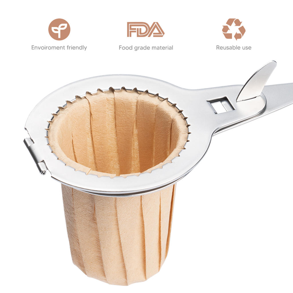 Portable Coffee Dripper Stand with Cleaning Brush for Cafe Bar Barista Kitchen