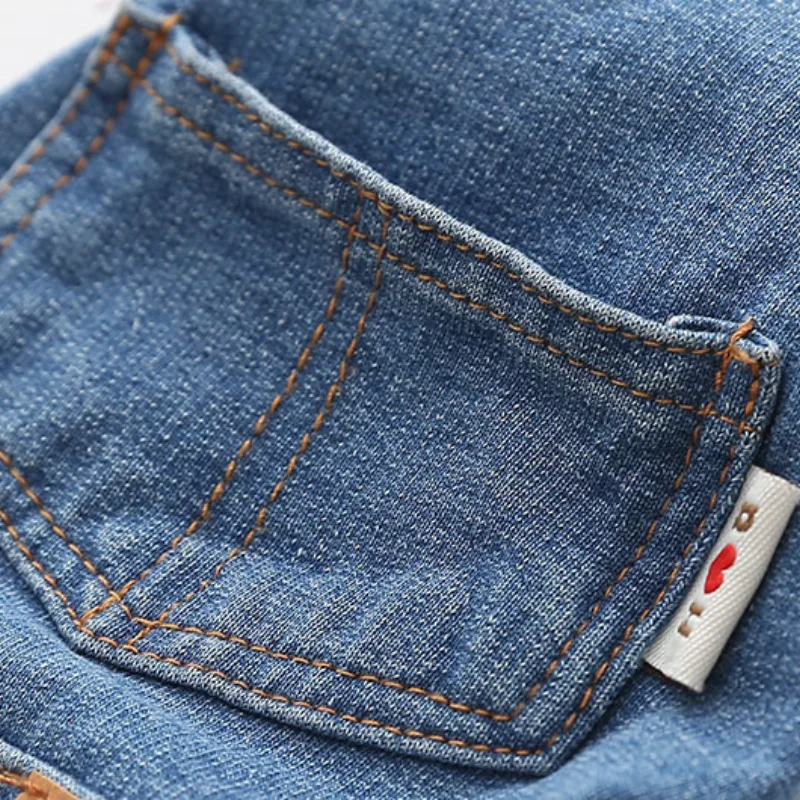 chihuahua bichon elástico jeans pet bib roupas de cachorro