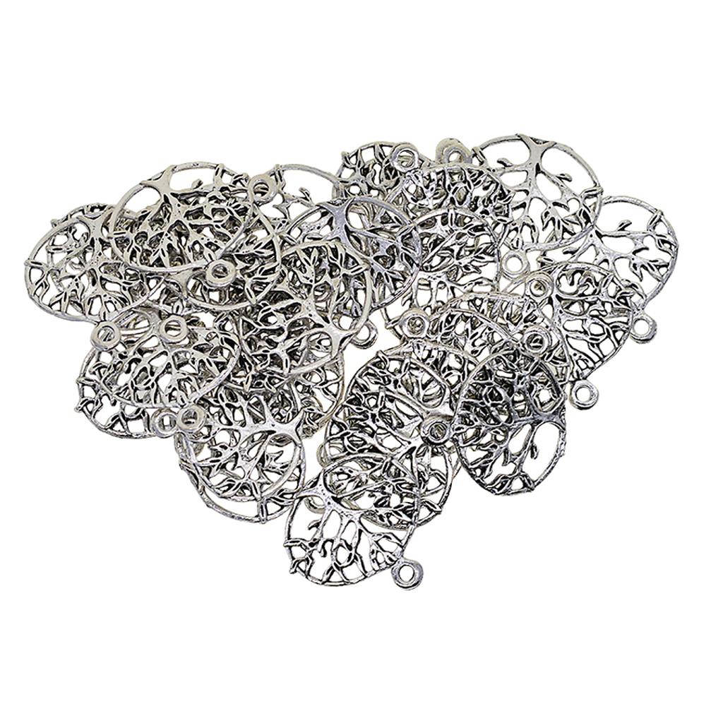 30 Pieces Charms   24x25mm Antique Making Pendants Fit,Vintage Tibetan ,DIY Bracelet Necklace Choker Card Crafts