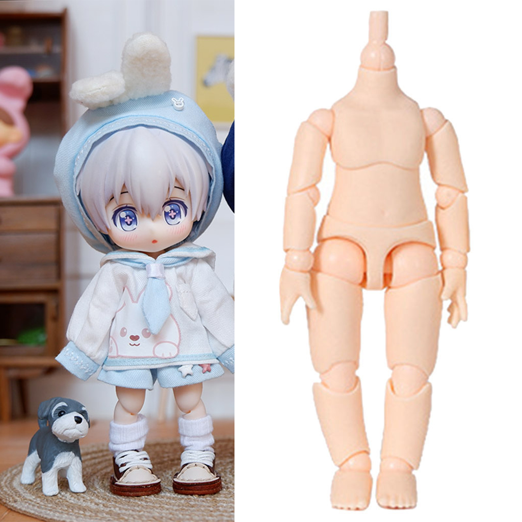 13 Ball Jointed Doll  Body With Spare Hands No Head OB11 Dolls Kids Toys
