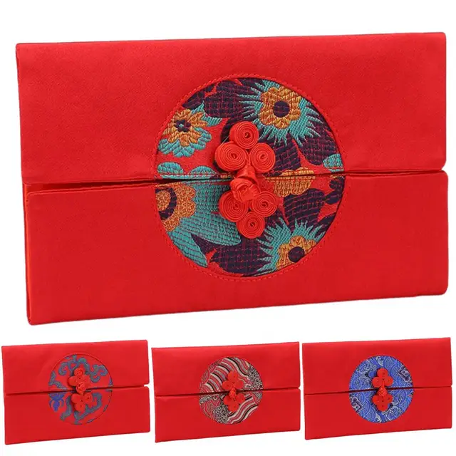 Practical Gift Envelopes Cartoon Pattern Lucky Money Envelope Stamped  Vietnamese New Year Red Envelope Enrich Atmosphere - AliExpress