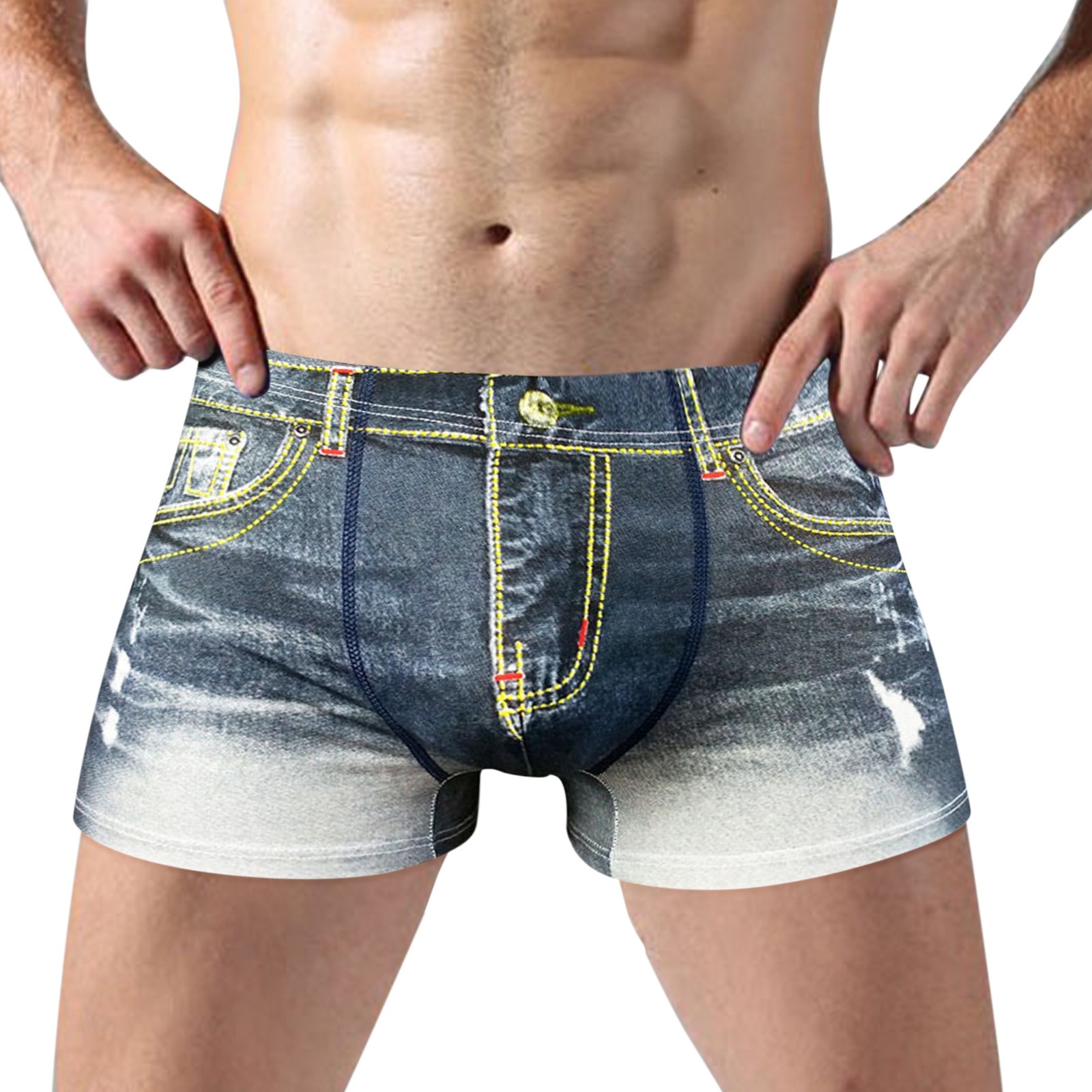 Title 4, New Fashion Brand Men Denim Underwear 3d Sexy B...