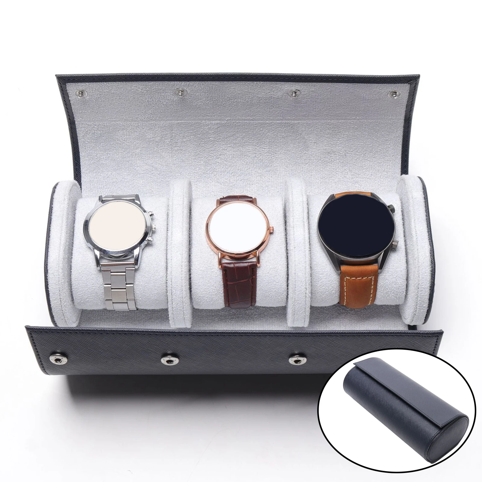 Classic Watch Roll Travel Case Handmade Gifts for Business Mother`s Day 1PC