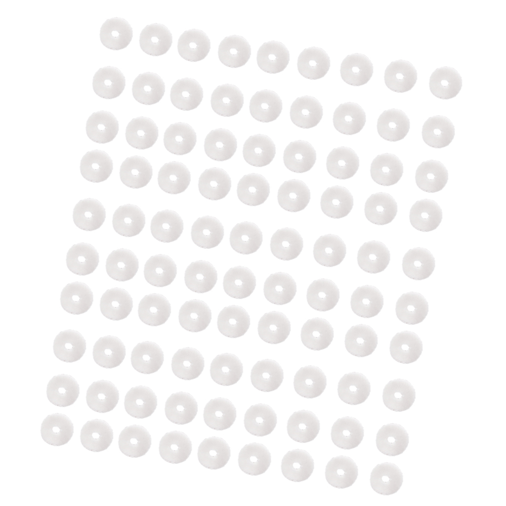 90 Pack Replacement Piano Keyboard Felt for Guitar Strap Lock Button