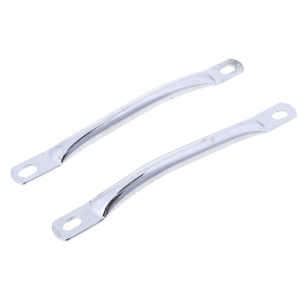 2Pcs Motorbike Rear Grab Bar Rail Handle for Suzuki GN125 / GS125