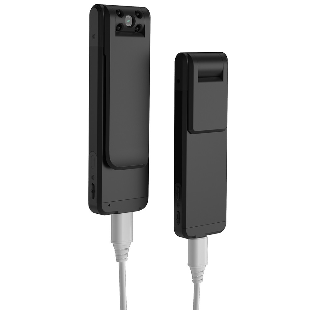 Caméra Frontale Avec éclairage LED - Enregistrement Mains Libres - Objectif Rotatif 45° - Résolution 1080p