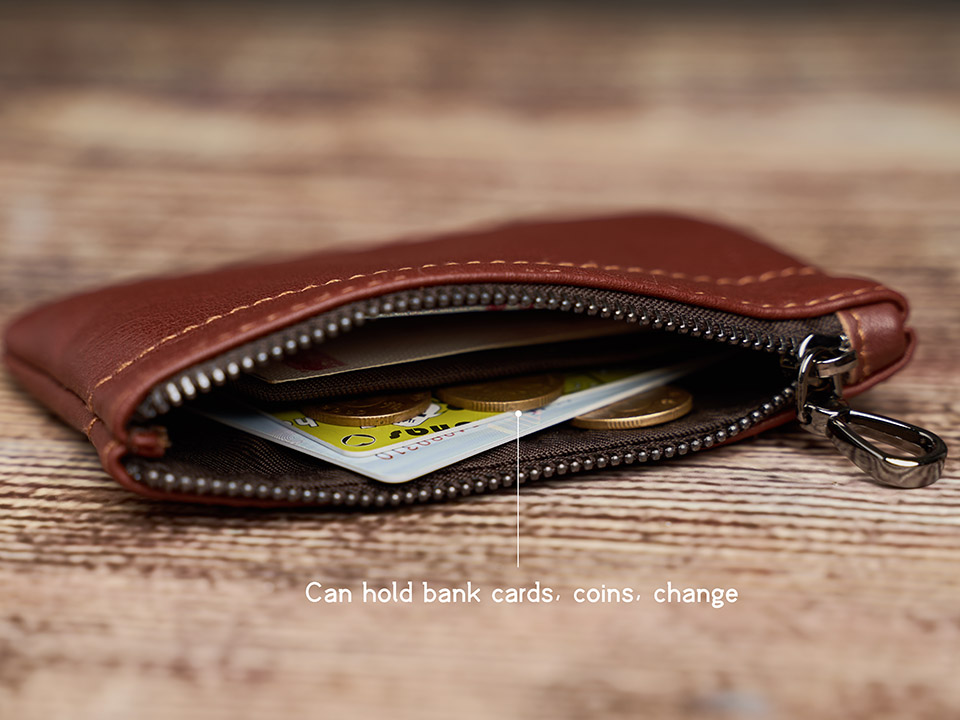 NUPUGOO 2021 Kleine Geldbörse Aus Echtem Leder Mini Karte Brieftasche Männer Frauen Casual Kleine Tasche Zipper Tasche Schlüssel Halter Geld taschen – Detail 12