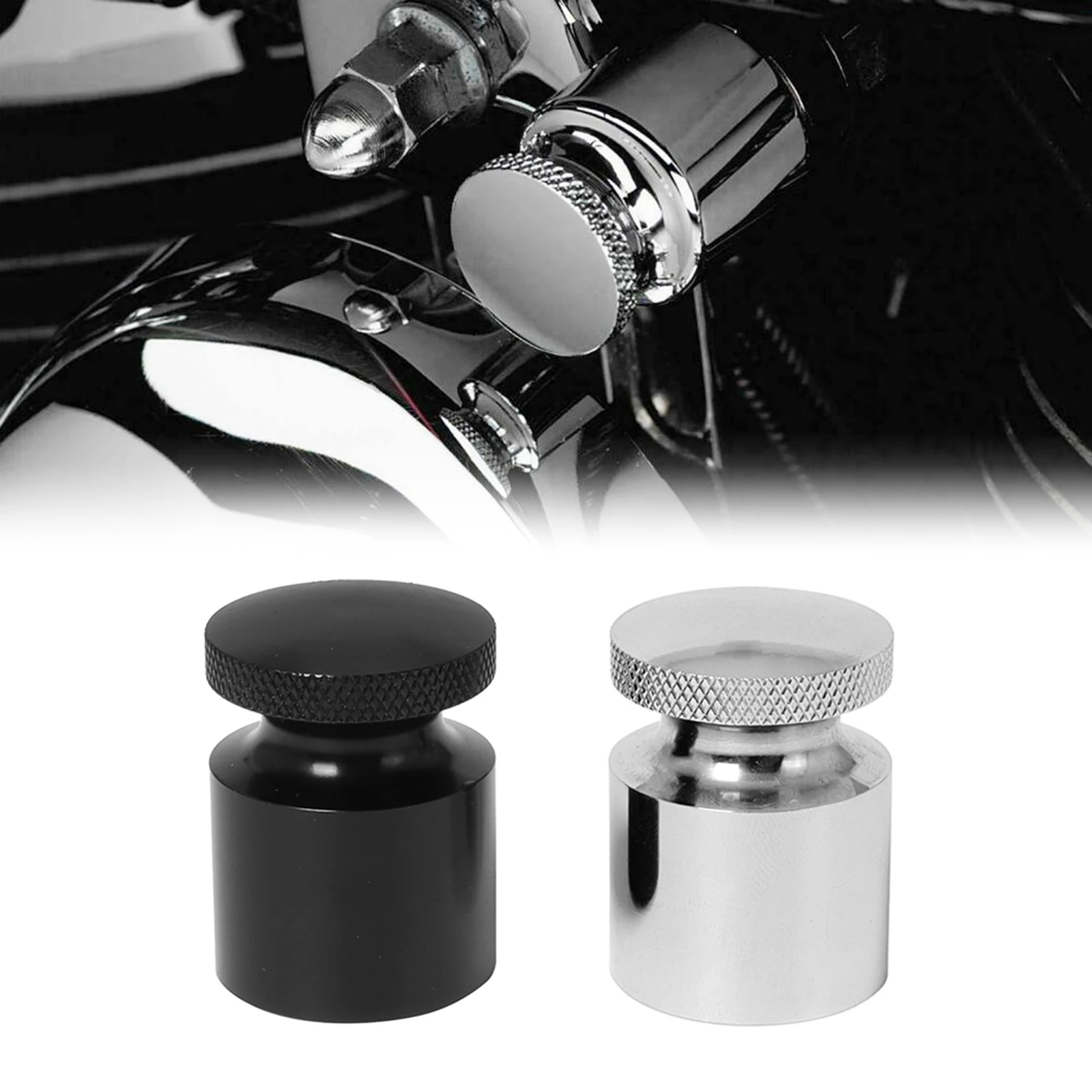 Accessory Choke Knob Cover Compatible for Harley Electra Glide Professional 1 piece
