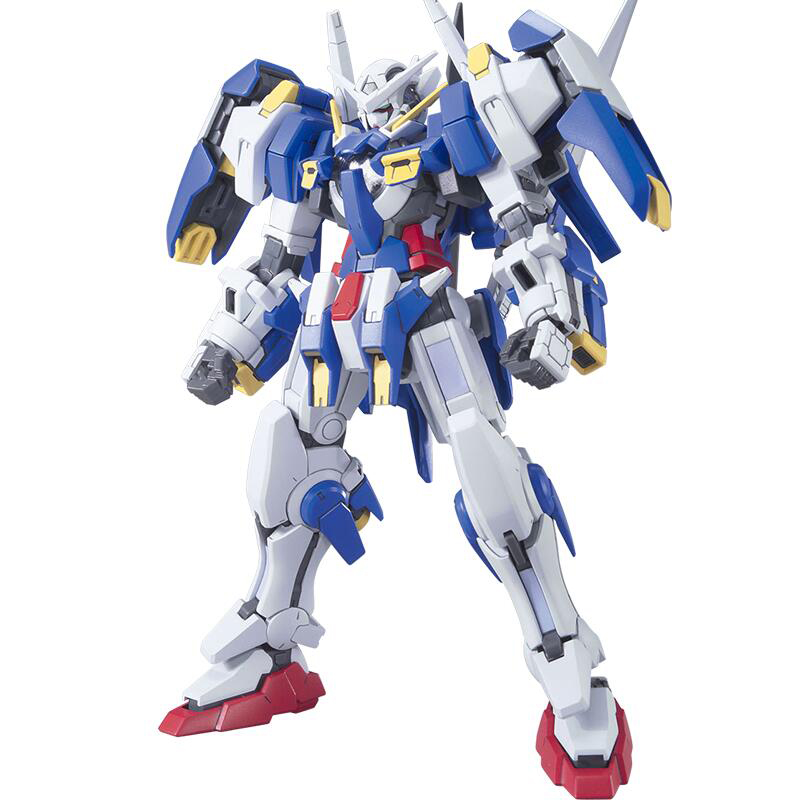 Brinquedos para Crianças Bandai Gundam Modelo Anime Figura Hg00 64 Gn-001 Avalanche Exia Genuíno Gunpla Ação Brinquedo Kit 3 hg00, modelo de brinquedo de figura de