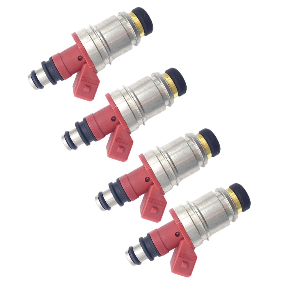 4x Fuel Injectors 1660086G00 1660086G10 16600-86G00 16600-86G10 JS21-1 Car Nozzle Fit for Nissan D21 1990-1994 Pickup 2.4L 1995