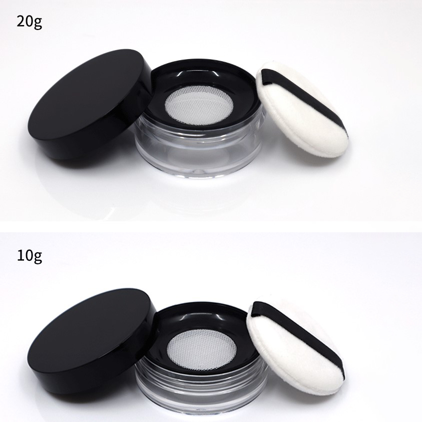 Best of 1pcs 10g / 20g Portable Plastic Powder Box Handheld Empty Loose Powder Pot With Sieve Cosmetic Travel Makeup Jar Sifter Container Reviews & Tips