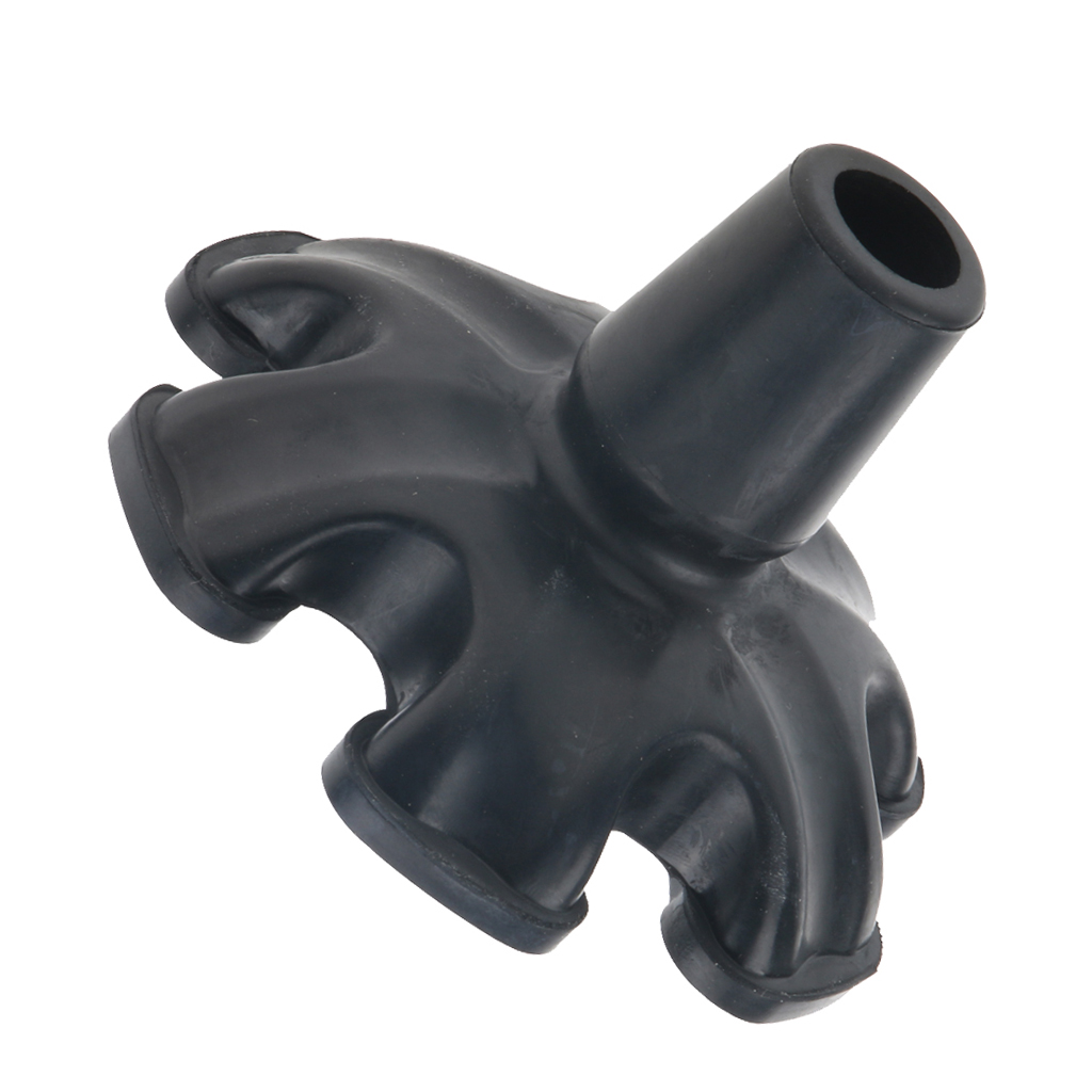 Universal 6 Legs Attachment Tip for Walking Hiking Stick - Self Standing 3/4