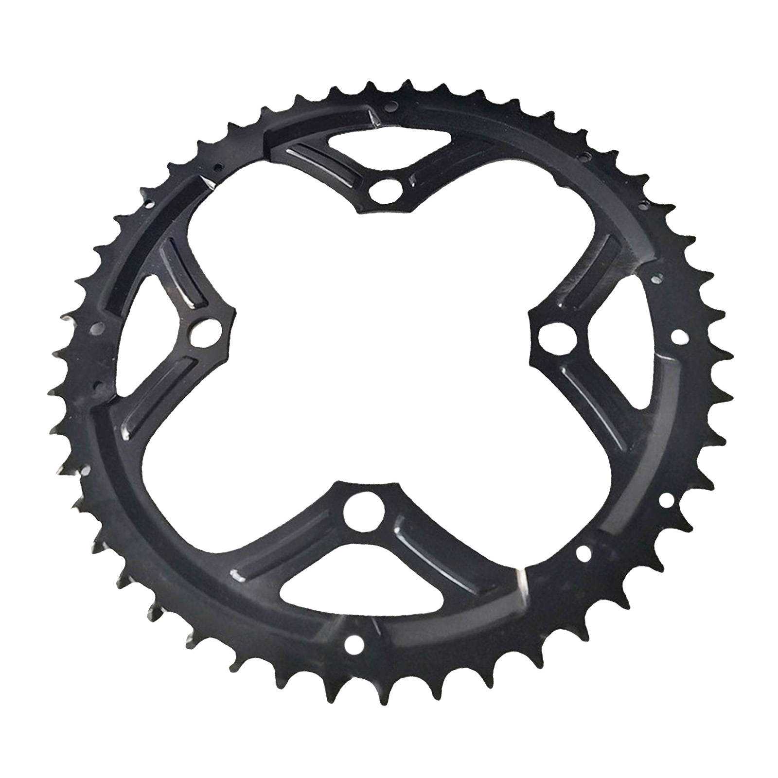 48T Bike Chainring BCD 104mm 7 8 9 Speed Bike Crank Narrow Wide Chainring Replacement Parts for MTB Bike Road Bike Accessories