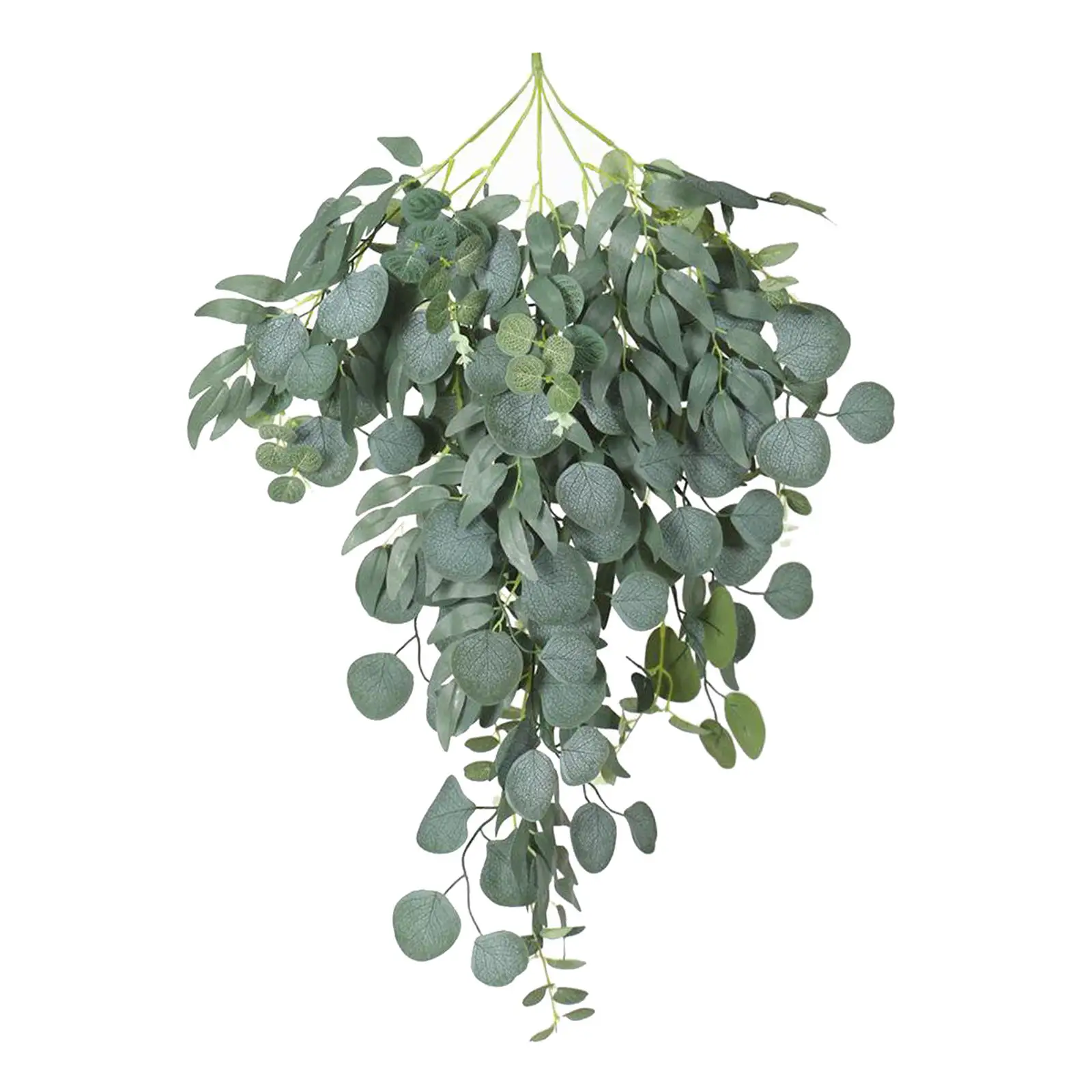 Green Eucalyptus Leaves Garland Artificial Fake Plant Silk Leaf for Wedding Birthday Party Decor