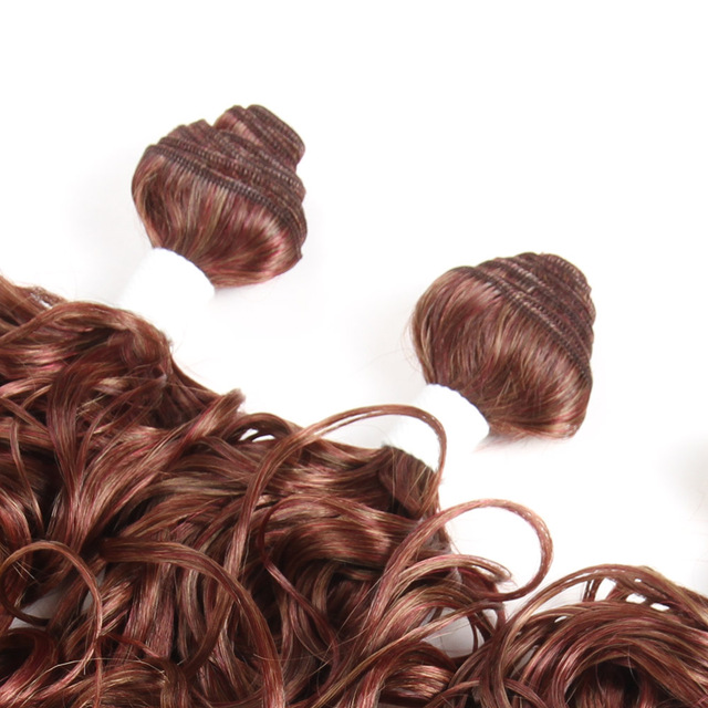 Synthetic Hair Bundles Bouncy Curly Hair Extension Weave Weaving Ombre Brown Flower Type Hair Weft For Women 4 Bundles SOKU tanie i dobre opinie Włókno odporne na wysoką temperaturę luźne pofalowane CN (pochodzenie) RWF-9517 Black Ombre Brown Heat Resistant Synthetic Hair Bundles Bouncy Curly Hair Extension Weave Weaving Ombre Brown Flower Type Hair Weft For Women 4 Bundles SOKU tanie i dobre opinie Włókno odporne na wysoką temperaturę luźne pofalowane CN (pochodzenie) RWF-9517 Black Ombre Brown Heat Resistant