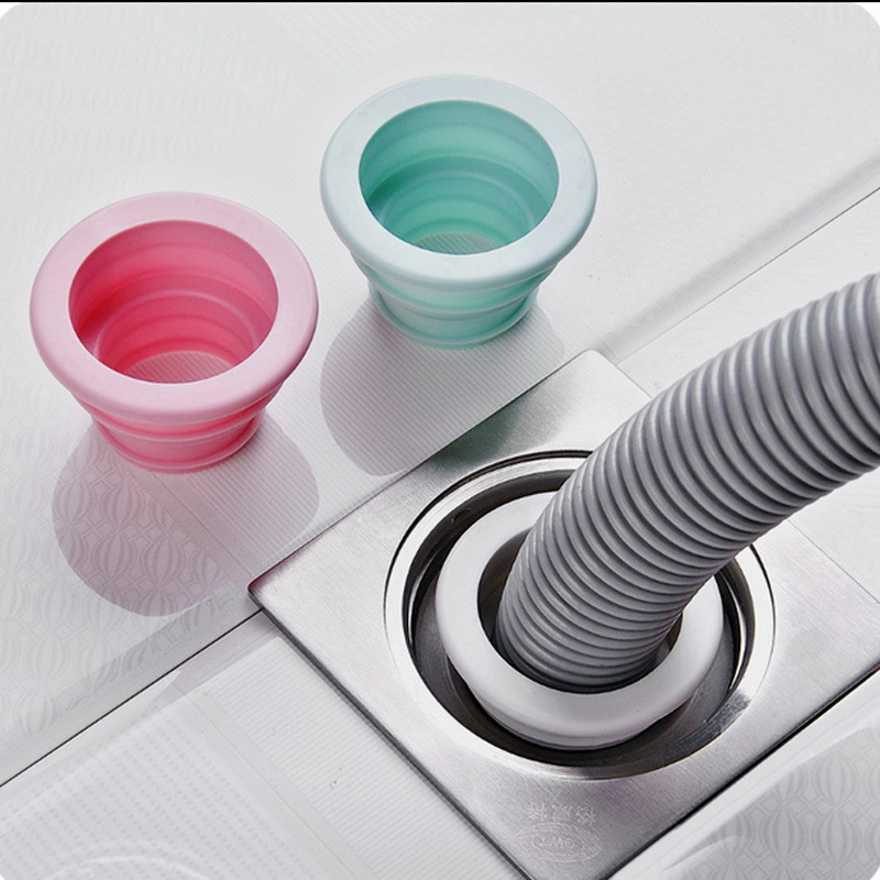 1PC können verlängert werden kanalisation dichtung rohr deodorant sealing stecker teleskop wasser tank kanalisation ring waschmaschine kanalisation abwasser rohr – Detail 4