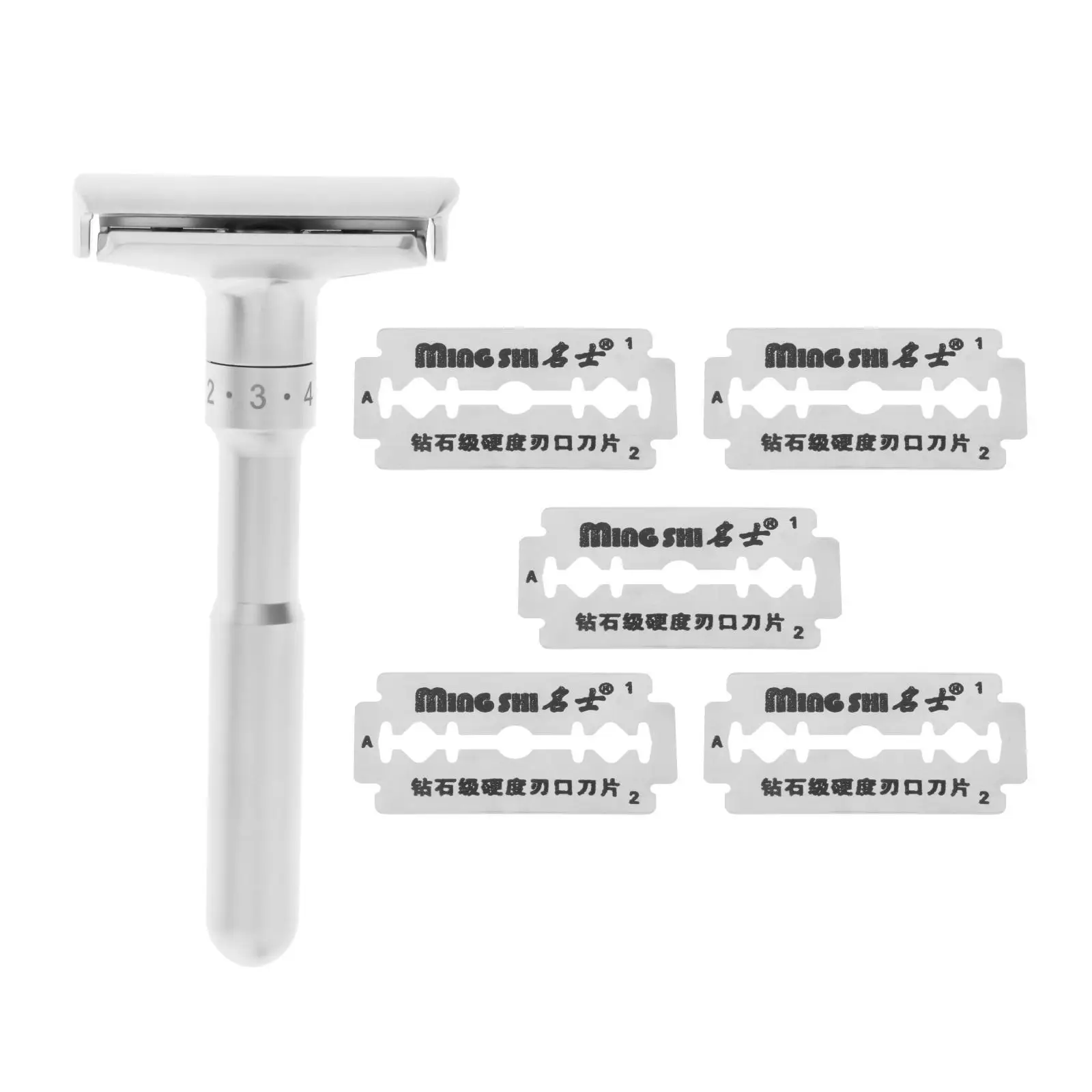 Adjustable Safety Razor Removal Shaver Zinc Alloy Classic for Mens Shaving file Hair