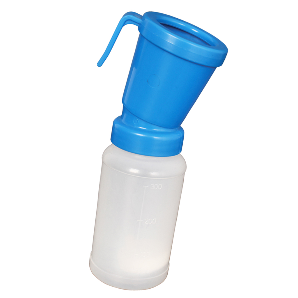 300 ml  Plastic Teat Dip Cup for Cow Goat Sheep Nipple Cleaning Disinfection